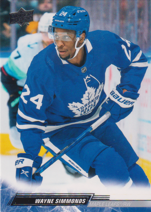 2022/23 Upper Deck Series 1 – W. Simmonds Tor 173