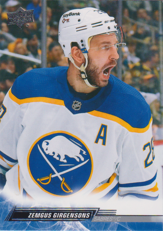 2022/23 Upper Deck Series 2 – Z. Girgensons Buf 274