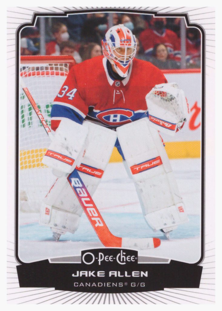2022/23 O-Pee-Chee – J.Allen Mon 334