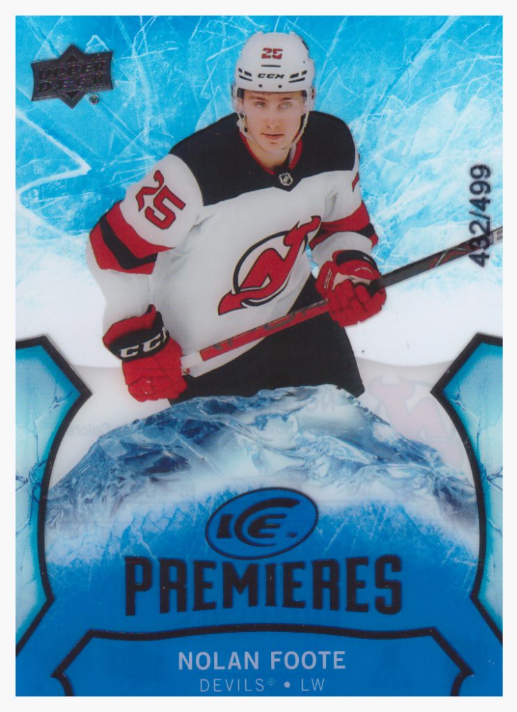 2020/21 UD Ice – N.Foote Njd 170   /499