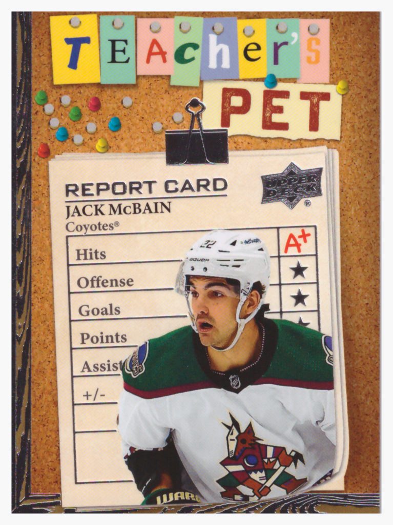 2023/24 Upper Deck Series 1 – J.McBain Ari TP-28