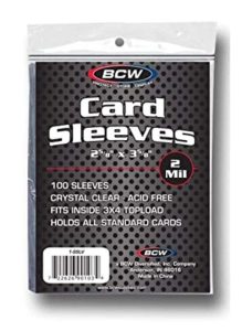 obaly na karty BCW – Soft Sleeves (100 ks)