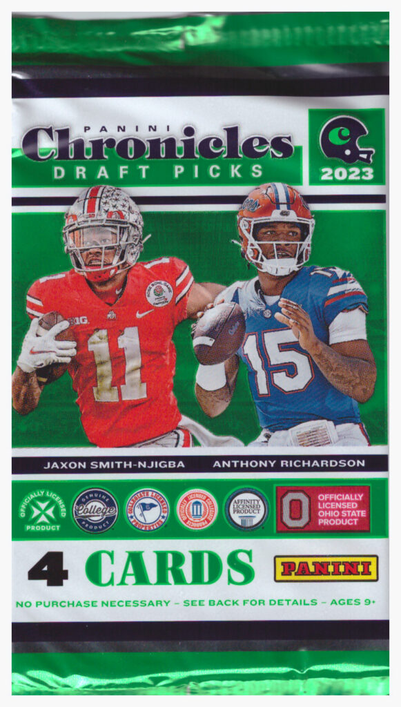 2023 Panini Chronicles Draft Picks football blaster balíček