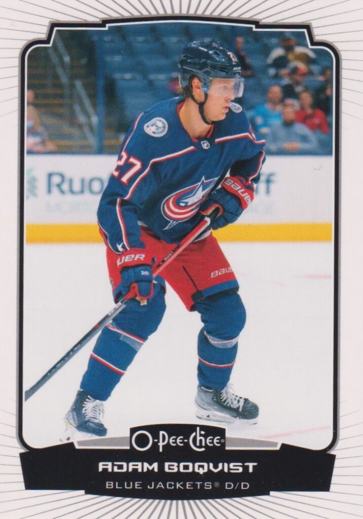 2022/23 O-Pee-Chee – A. Boqvist Cbs 456