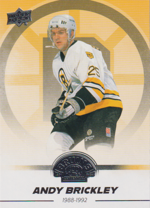 2023/24 Boston Bruins Centennial – A. Brickley Bos 47