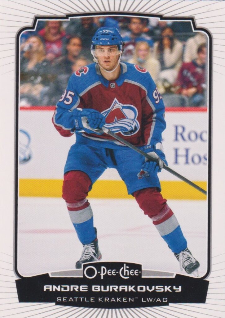2022/23 O-Pee-Chee – A. Burakovsky Sea 469