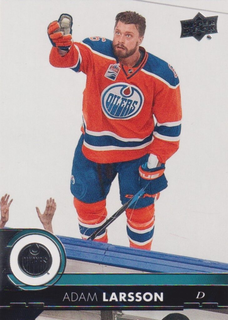 2017/18 Upper Deck 1 – A. Larsson Edm 72