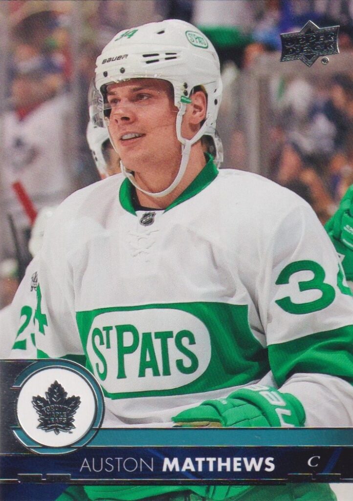 2017/18 Upper Deck 1 – Auston Matthews Toronto Maple Leafs 170