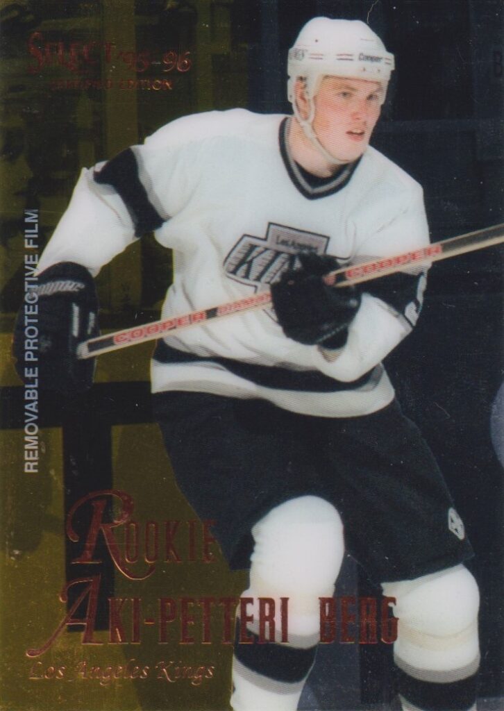 1995/96 Pinnacle Select Certified – A. Berg Lak 127