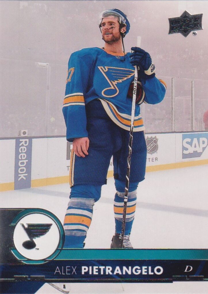 2017/18 Upper Deck 1 – A. Pietrangelo Stl 158