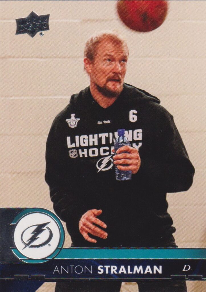 2017/18 Upper Deck 1 – A. Stralman Tbl 166