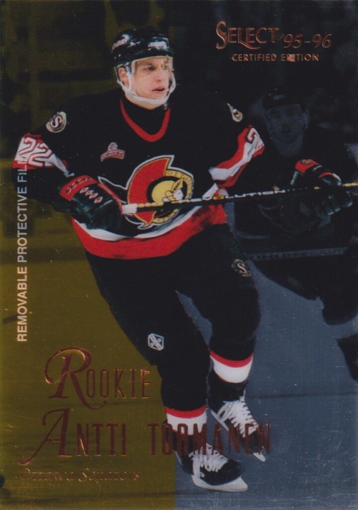 1995/96 Pinnacle Select Certified – A. Tormanen Ott 111