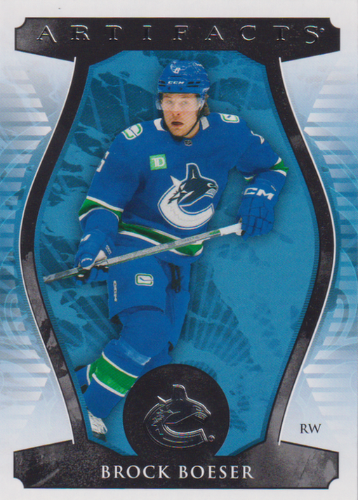 2023/24 Artifacts – Brock Boeser Vancouver Canucks 43