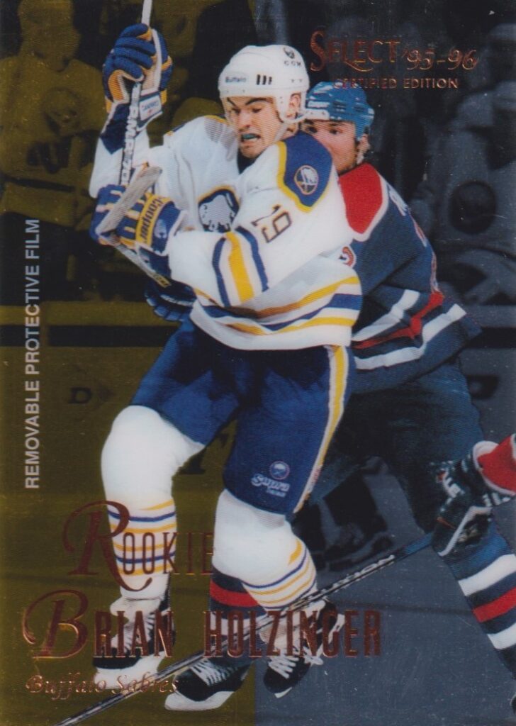 1995/96 Pinnacle Select Certified – B. Holzinger Buf 110