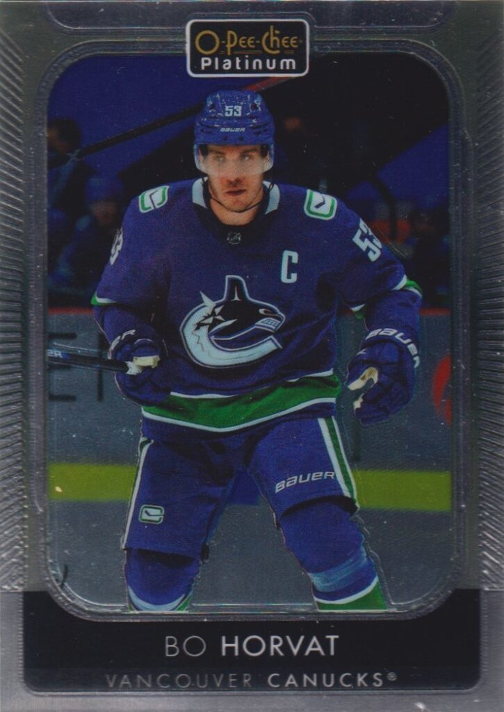 2021/22 O-Pee-Chee Platinum – B. Horvat Van 167