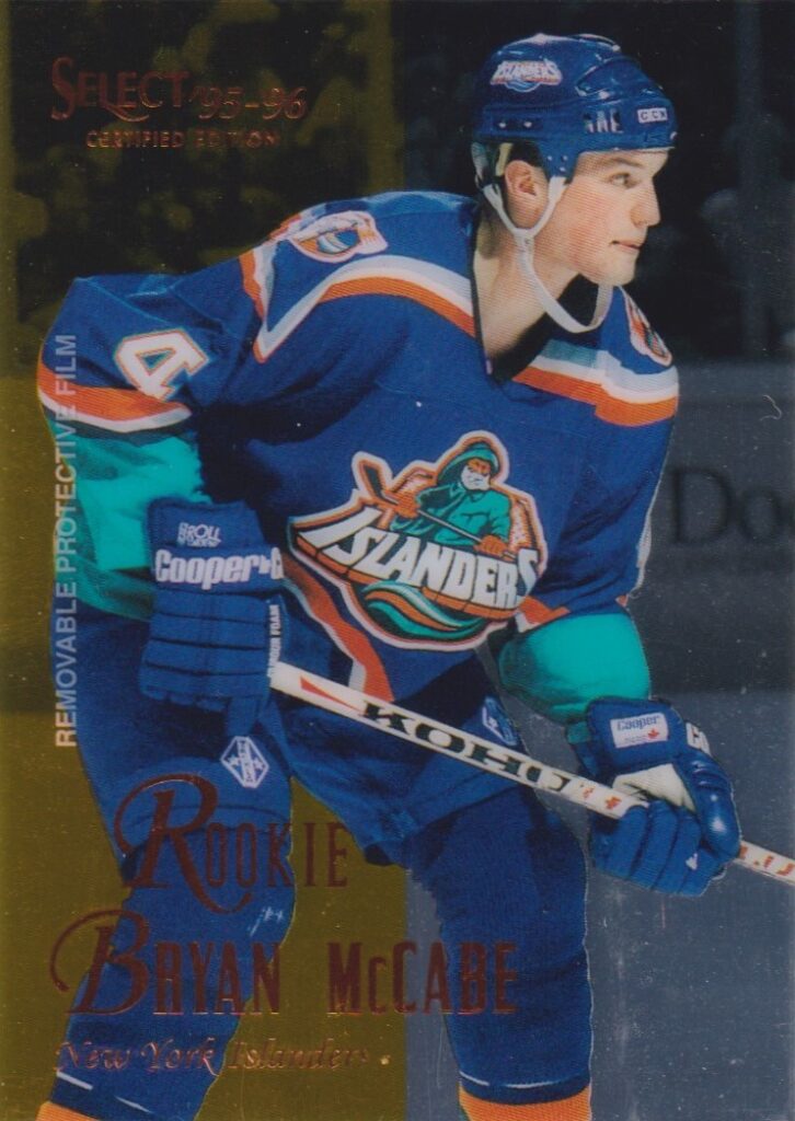 1995/96 Pinnacle Select Certified – B. McCabe Nyi 126