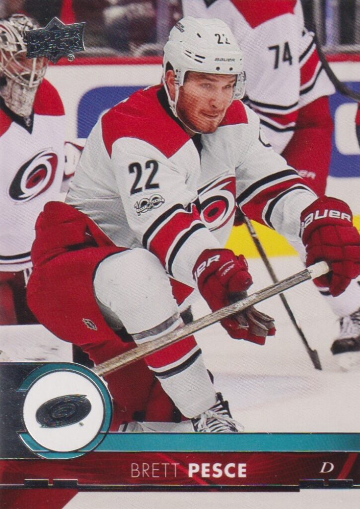 2017/18 Upper Deck 1 – B. Pesce Car 32