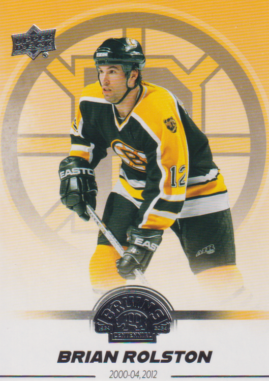 2023/24 Boston Bruins Centennial – B. Rolston Bos 99