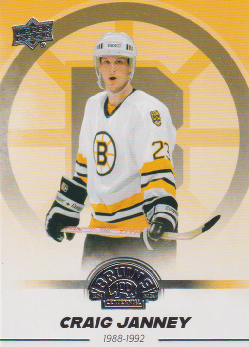 2023/24 Boston Bruins Centennial – C. Janney Bos 50