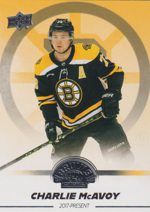 2023/24 Boston Bruins Centennial – Ch. McAvoy Bos 3
