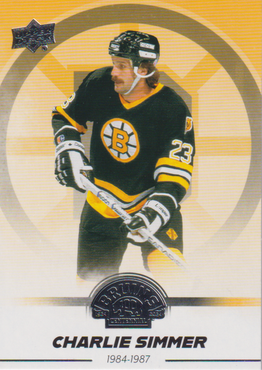 2023/24 Boston Bruins Centennial – Ch. Simmer Bos 17
