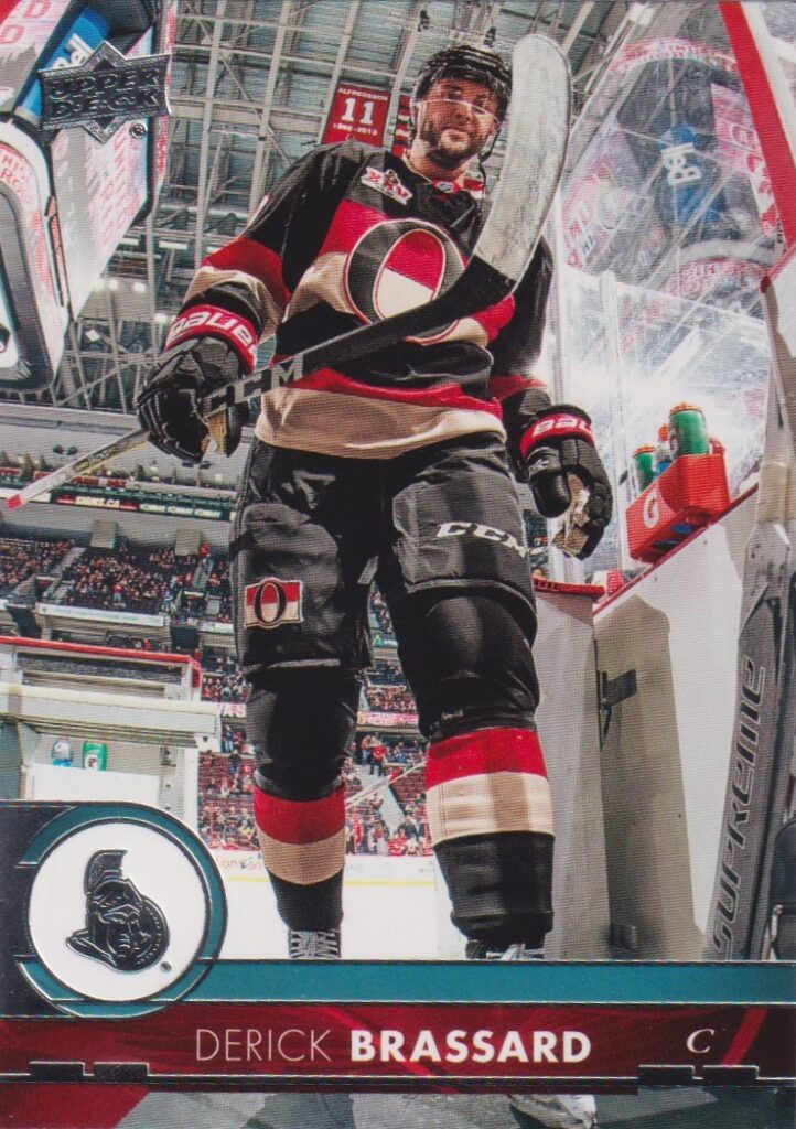 2017/18 Upper Deck 1 – D. Brassard Ott 134