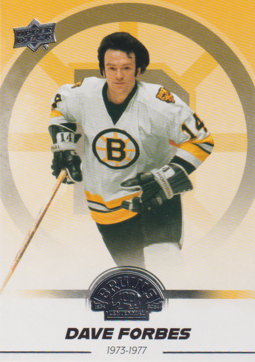 2023/24 Boston Bruins Centennial – D. Forbes Bos 39
