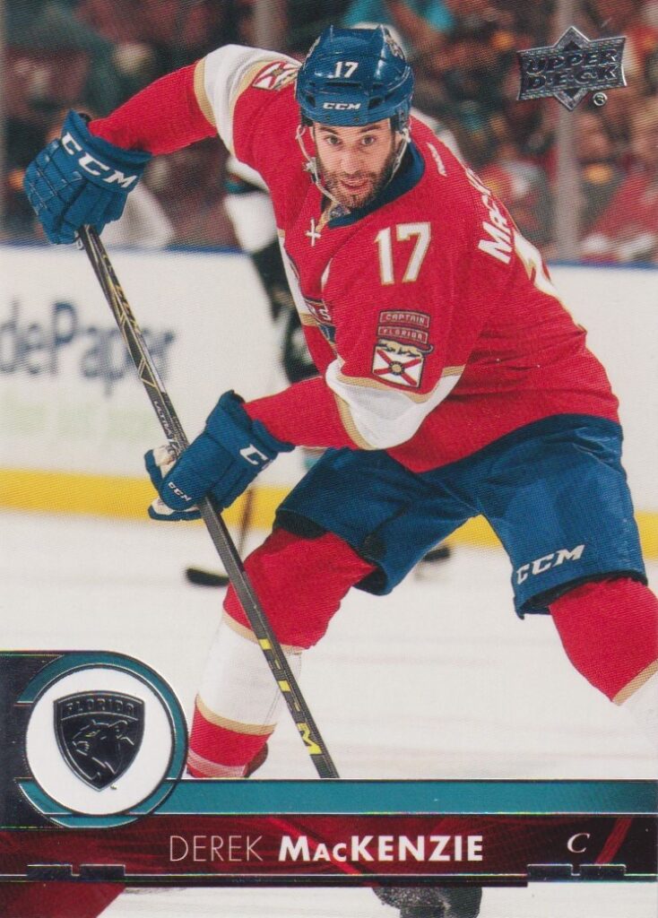 2017/18 Upper Deck 1 – D. MacKenzie Flo 80