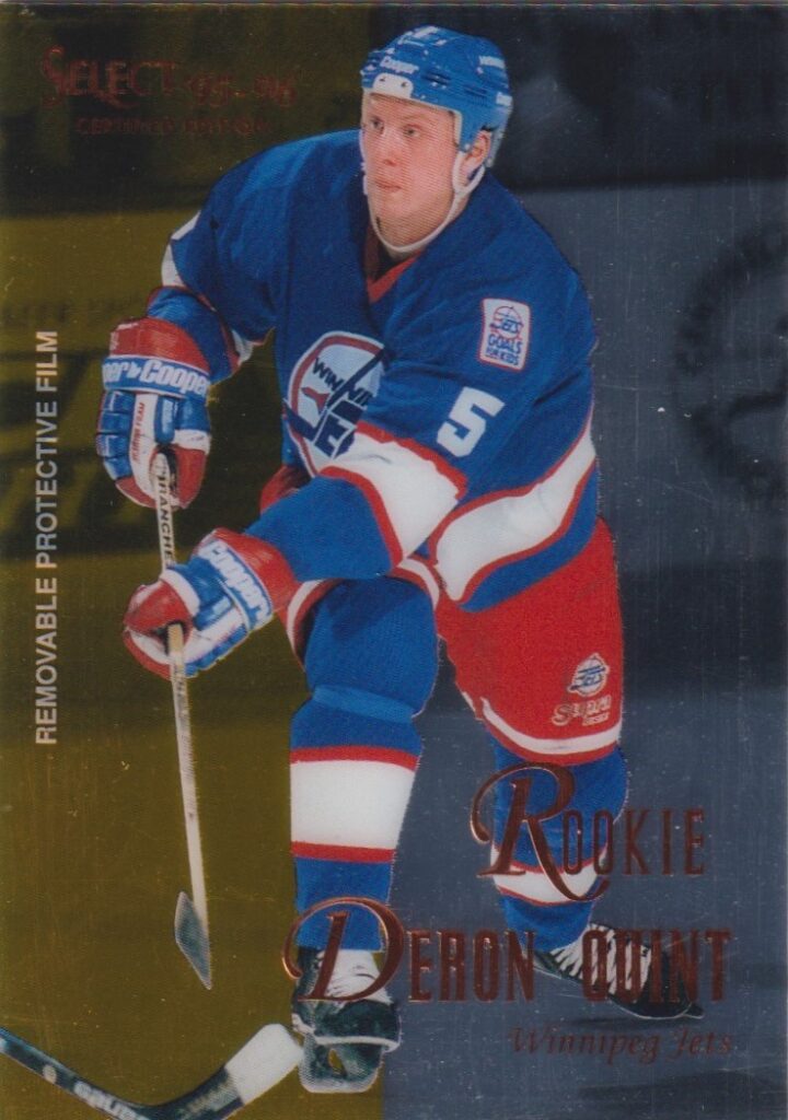 1995/96 Pinnacle Select Certified – D. Quint Win 129