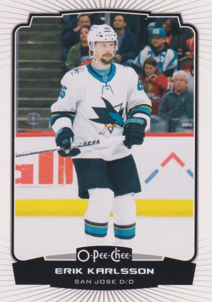 2022/23 O-Pee-Chee – E. Karlsson Sjs 154