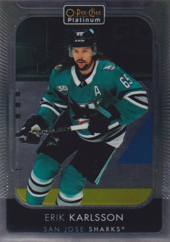 2021/22 O-Pee-Chee Platinum – E. Karlsson Sjs 11