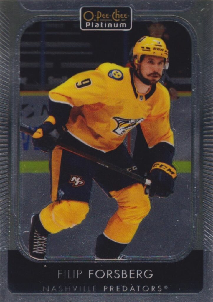 2021/22 O-Pee-Chee Platinum – F. Forsberg Nas 162