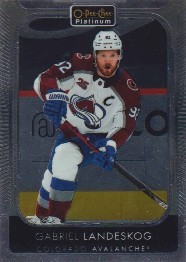 2021/22 O-Pee-Chee Platinum – G. Landeskog Col 161