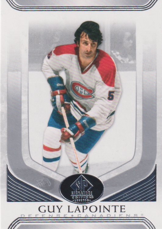 2020/21 SP Signature Edition Legends – G. Lapointe Mon 37