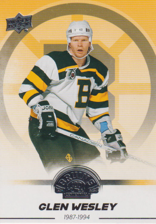 2023/24 Boston Bruins Centennial – G. Wesley Bos 87