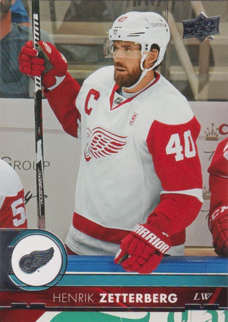 2017/18 Upper Deck 1 – H. Zetterberg Det 67