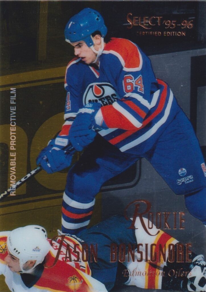 1995/96 Pinnacle Select Certified – J. Bonsignore Edm 113