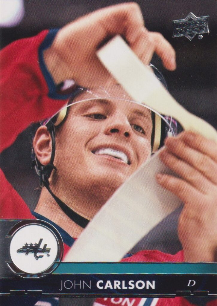 2017/18 Upper Deck 1 – John Carlson Washington Capitals 188