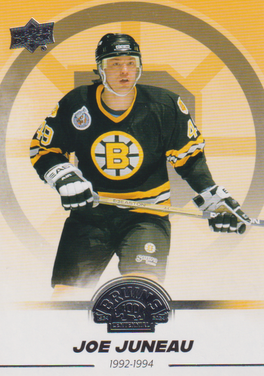 2023/24 Boston Bruins Centennial – J. Juneau Bos 51