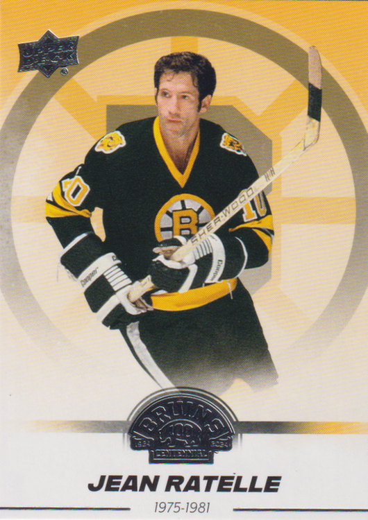 2023/24 Boston Bruins Centennial – J. Ratelle Bos 20