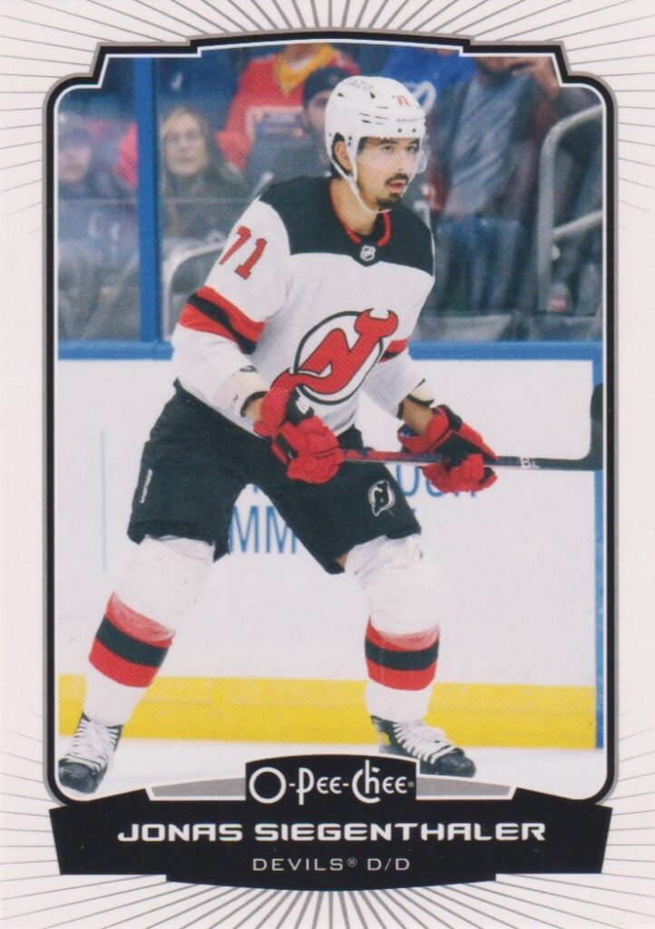 2022/23 O-Pee-Chee – J. Siegenthaler Njd 452