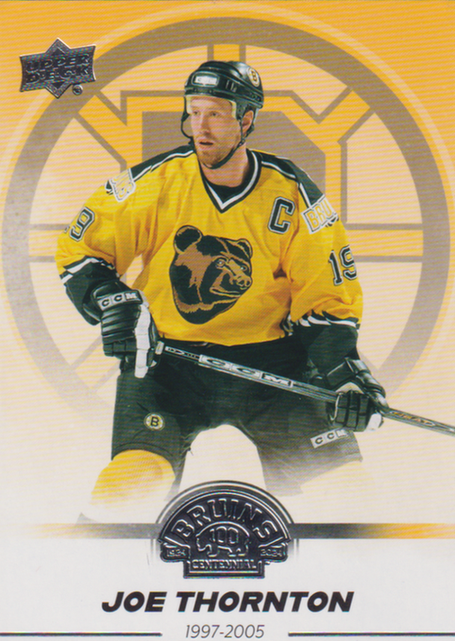 2023/24 Boston Bruins Centennial – J. Thornton Bos 29