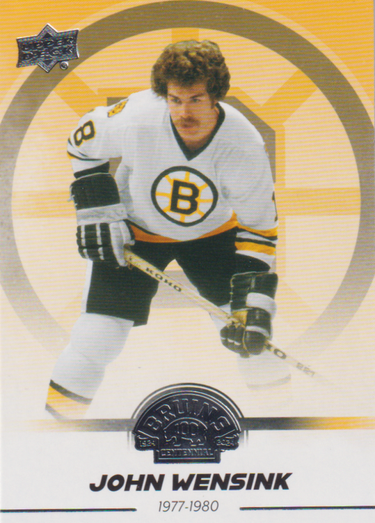 2023/24 Boston Bruins Centennial – J. Wensink Bos 59