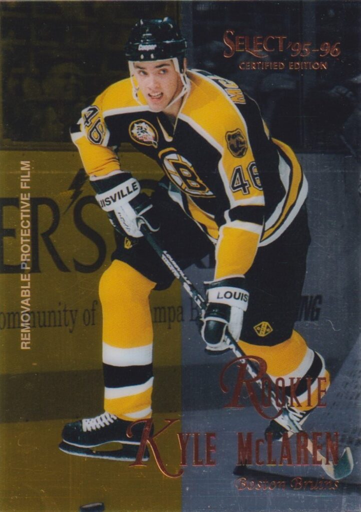 1995/96 Pinnacle Select Certified – K. McLaren Bos 139