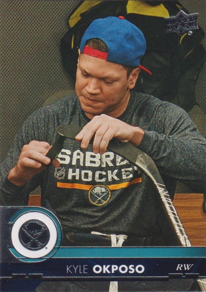 2017/18 Upper Deck 1 – Kyle Okposo Buffalo Sabres 21