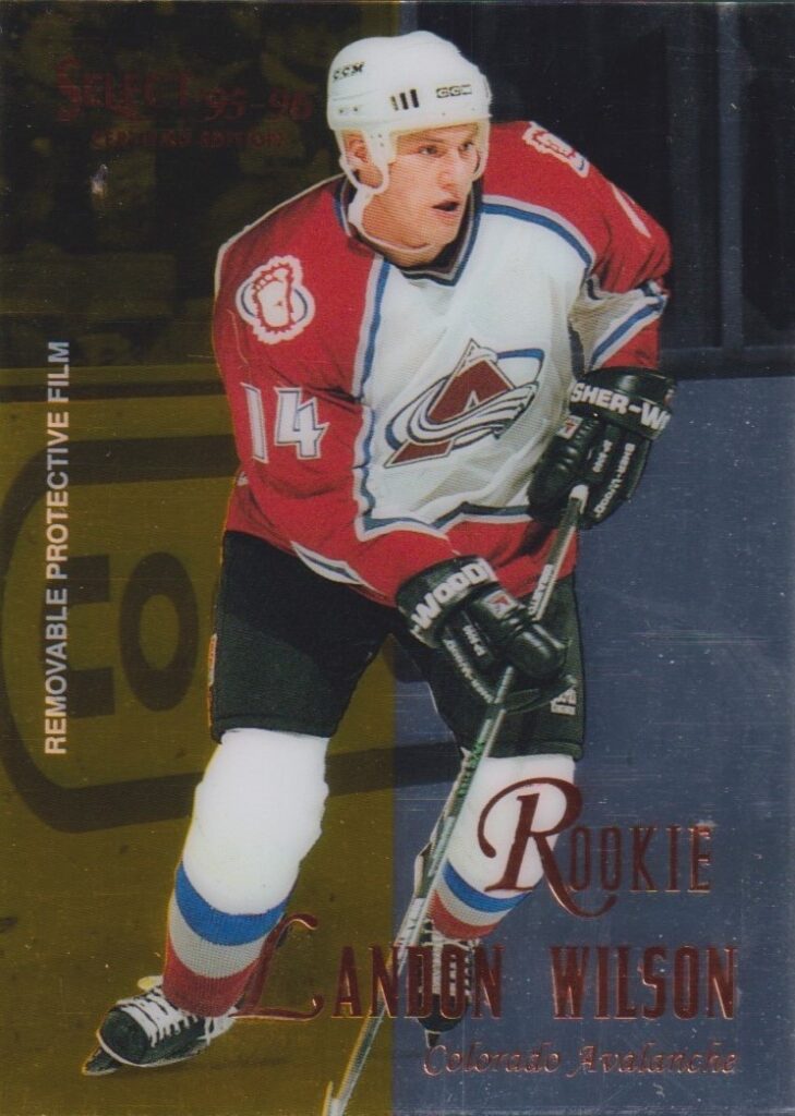 1995/96 Pinnacle Select Certified – L. Wilson Col 134