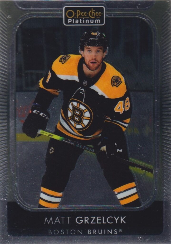 2021/22 O-Pee-Chee Platinum – M. Grzelcyk Bos 159