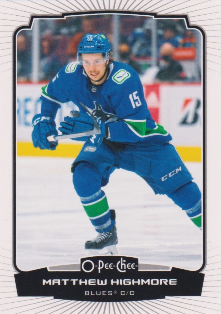 2022/23 O-Pee-Chee – M. Highmore Stl 440