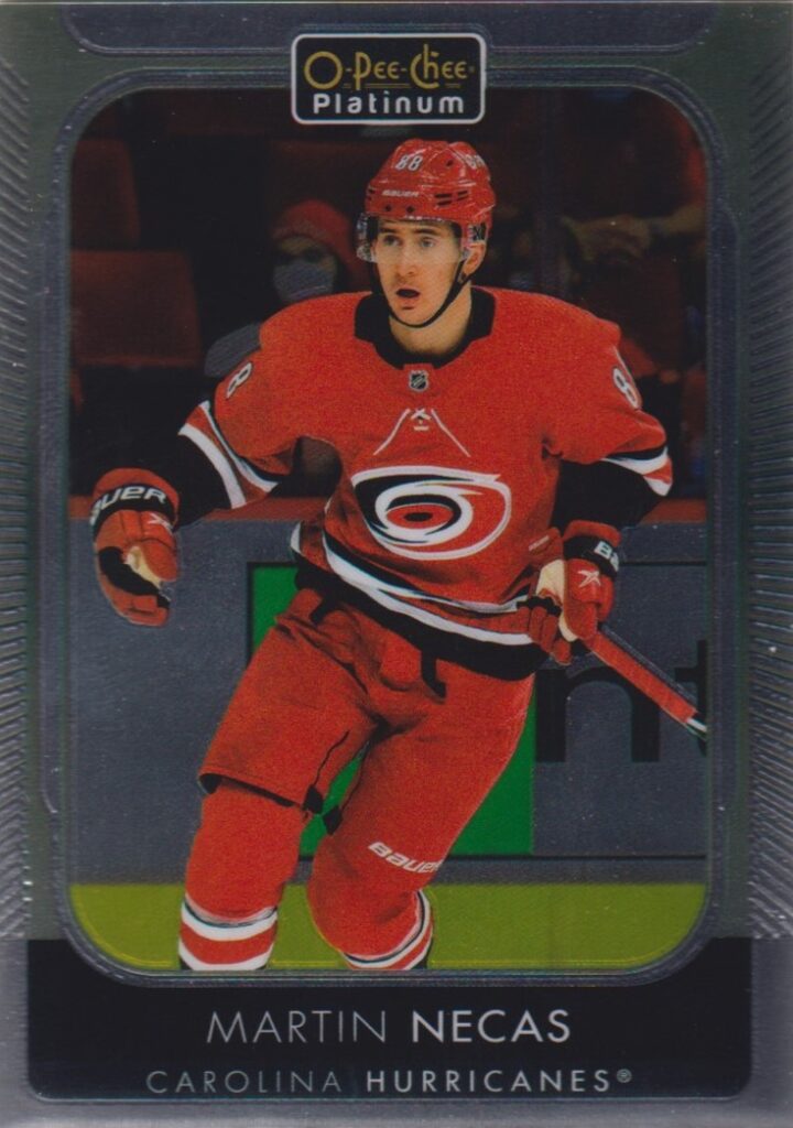 2021/22 O-Pee-Chee Platinum – M. Necas Car 79