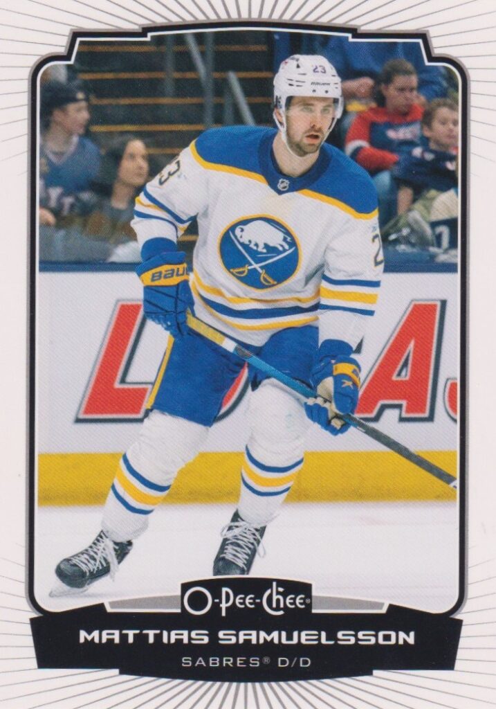 2022/23 O-Pee-Chee – M. Samuelsson Buf 406